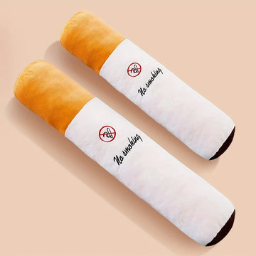 Cigarette Design Pet Plush Toy, "No Smoking" Pet Plush Cigarette ShapeToy, Cool Dogs Relaxing Toys For Dogs And Cats