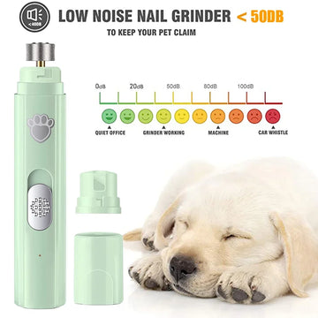 USB Rechargeable Electric Nail Grinder for Pets